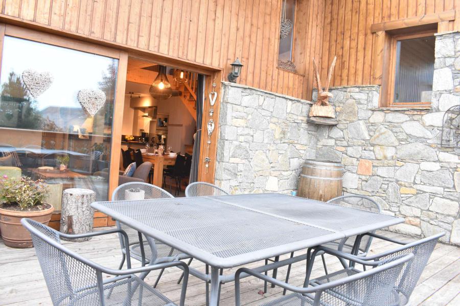 Rent in ski resort 4 room chalet 6 people (MRB000-050) - Chalet L'Etagne - Méribel - Terrace
