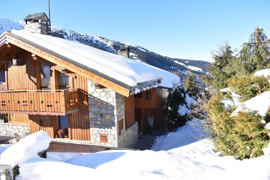 Holiday in mountain resort 4 room chalet 6 people (MRB000-050) - Chalet L'Etagne - Méribel - Winter outside