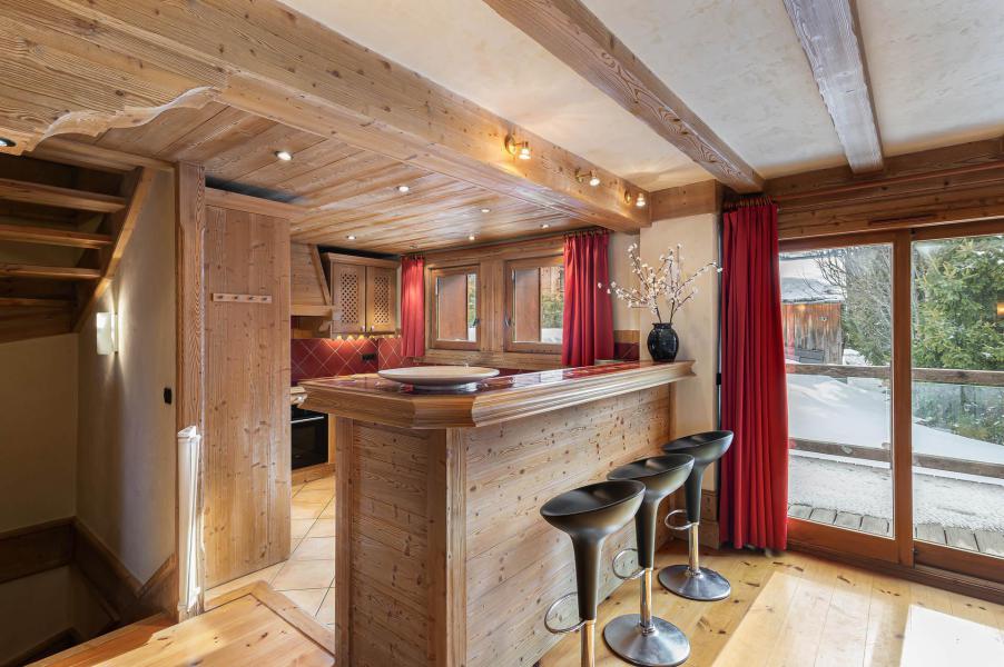 Location au ski Chalet triplex 6 pièces 10 personnes - Chalet la Grange à Gégé - Méribel - Séjour