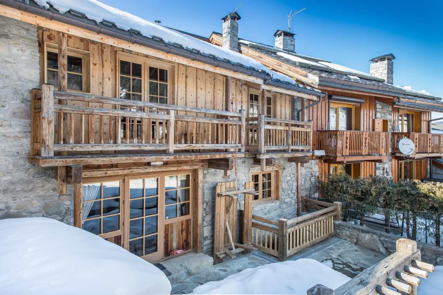 Vacances en montagne Chalet 6 pièces 10 personnes - Chalet la Tannière des Ours - Méribel - Extérieur hiver