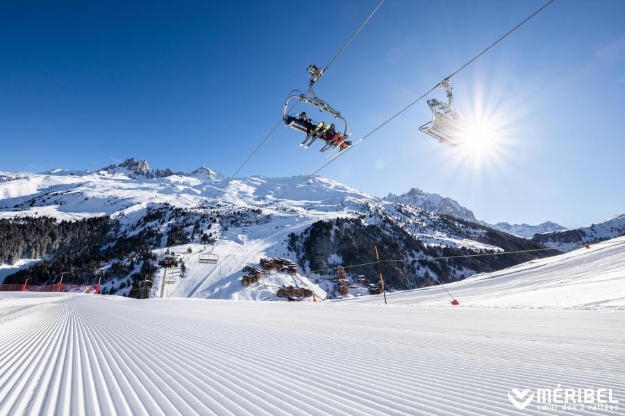 Rent in ski resort 3 room apartment 5 people - Chalet le Mazot - Méribel - Winter outside