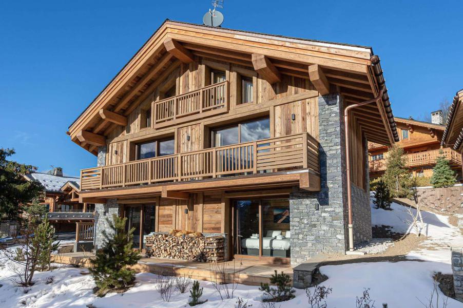 Rent in ski resort 6 room duplex chalet 12 people (1) - Chalet les Flocons - Méribel - Winter outside