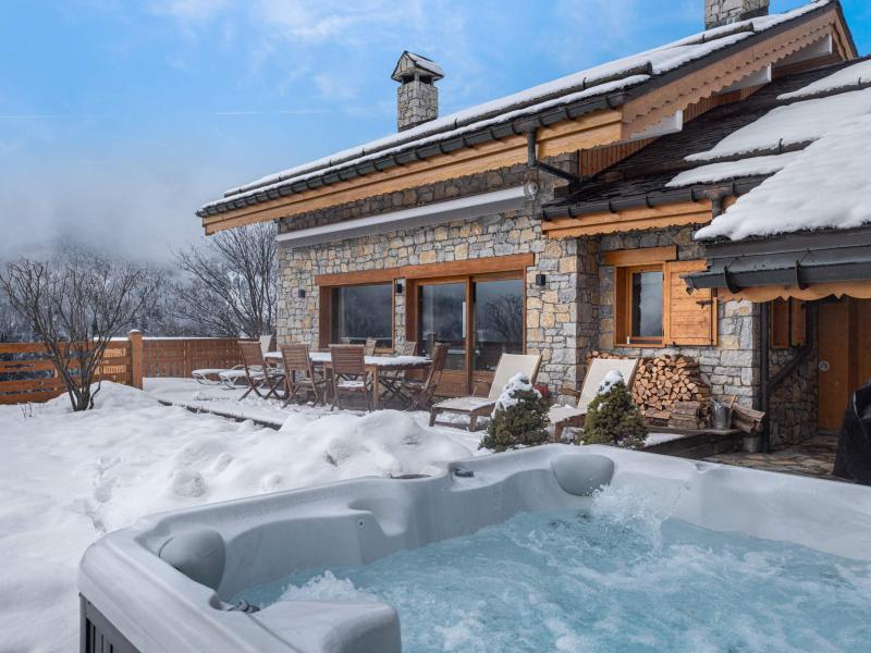 Soggiorno sugli sci Chalet 6 stanze per 10 persone - Chalet les Morilles - Méribel - Jacuzzi