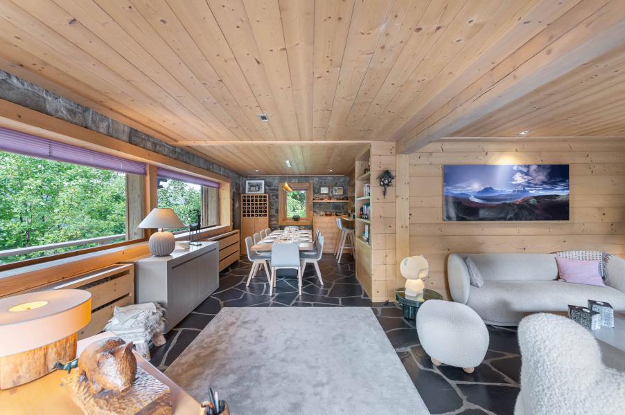 Rent in ski resort 5 room chalet 11 people - Chalet Ruisseau de la Renarde - Méribel - Living room