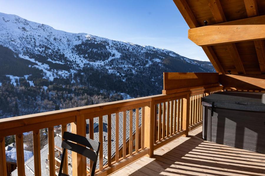 Location au ski Appartement 5 pièces cabine 8-10 personnes (E21) - Falcon - Méribel - Balcon