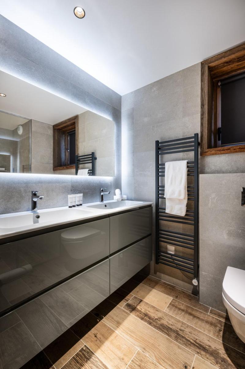 Location au ski Appartement duplex 5 pièces cabine 10-12 personnes (F21) - Falcon - Méribel - Salle de douche