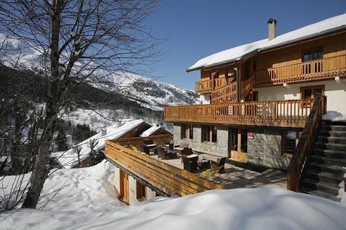 Location au ski Hôtel Eliova le Génépi - Méribel - Extérieur hiver