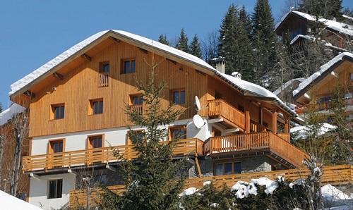 Vacances en montagne Hôtel Eliova le Génépi - Méribel - Extérieur hiver