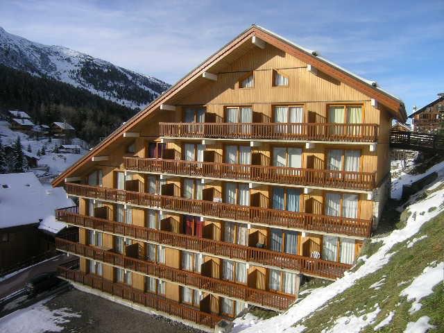 Rent in ski resort L'Ermitage - Méribel - Winter outside