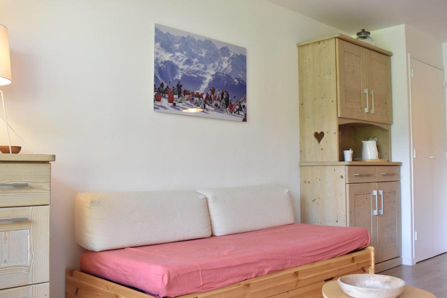 Ski verhuur Studio 4 personen (031) - L'Ermitage - Méribel - Woonkamer