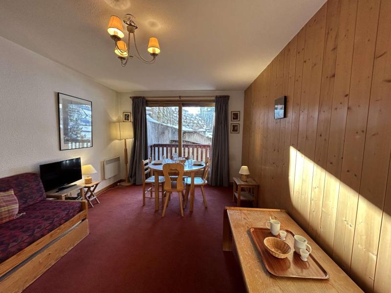 Ski verhuur Studio 4 personen (1) - L'Ermitage - Méribel - Woonkamer