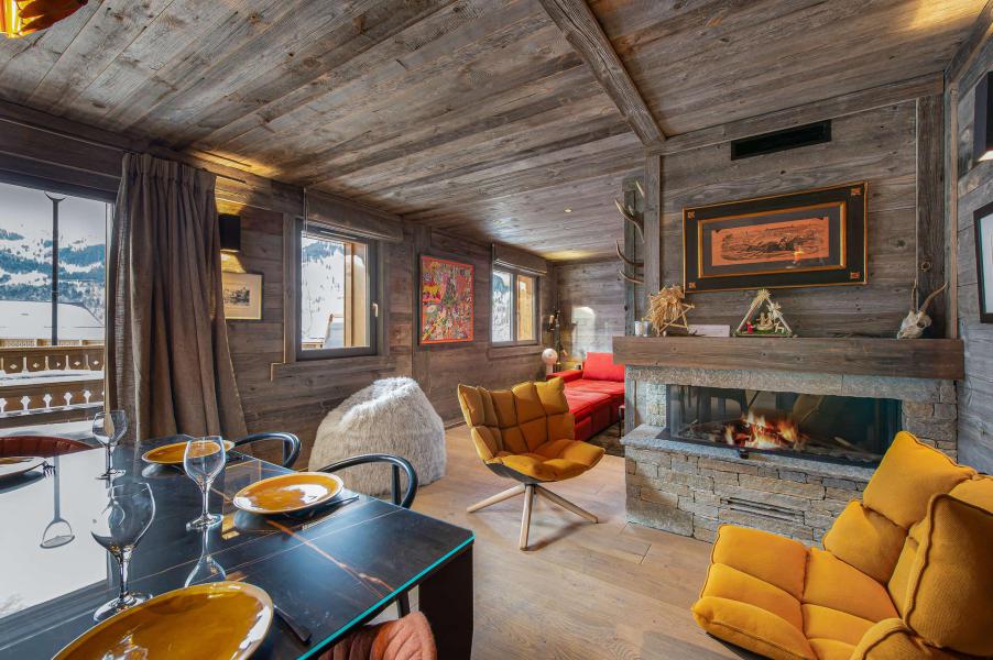 Rent in ski resort 4 room apartment 8 people (1) - La Grange de Méribel - Méribel - Living room