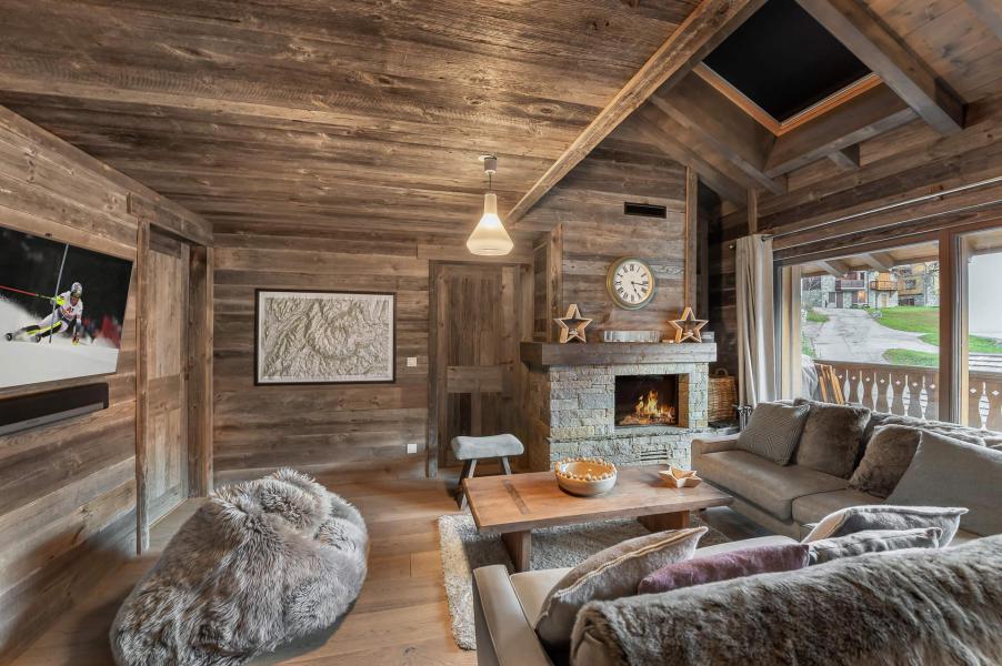 Rent in ski resort 4 room apartment 8 people (5) - La Grange de Méribel - Méribel - Living room