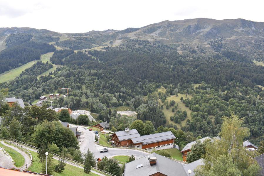 Skiverleih 4 Zimmer Maisonettewohnung für 6 Personen (15) - La Résidence Chanrossa - Méribel - Terrasse