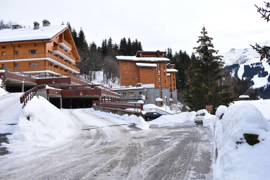 Location au ski Appartement duplex 4 pièces 6 personnes (15) - La Résidence Chanrossa - Méribel - Extérieur hiver