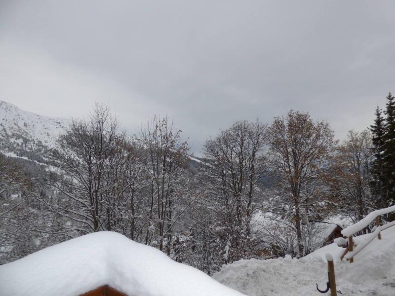 Rent in ski resort 2 room apartment 5 people (04) - La Résidence les Airelles - Méribel - Winter outside