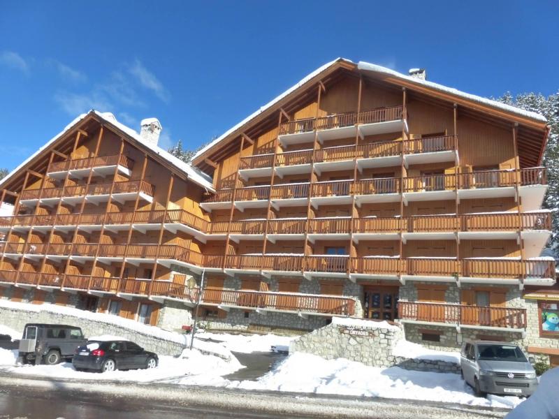 Rent in ski resort La Résidence les Dryades - Méribel - Winter outside
