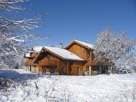 Location au ski Appartement 4 pièces 6 personnes (14) - Le Hameau des Biches - Méribel - Extérieur hiver