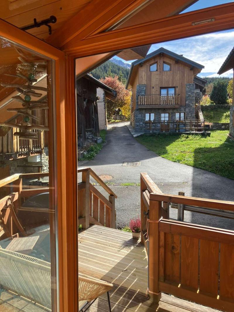 Ski verhuur Appartement 4 kamers 6 personen (MR2) - Le Plantin - Méribel - Balkon