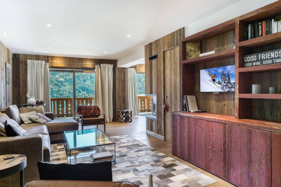 Rent in ski resort 4 room apartment 8 people (31) - Résidence Aspen Lodge & Park - Méribel - Living room