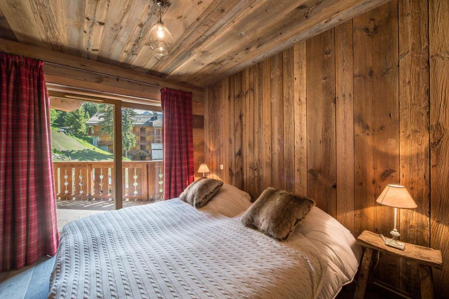 Skiverleih 5-Zimmer-Holzhütte für 8 Personen (33) - Résidence Aspen Lodge & Park - Méribel - Schlafzimmer