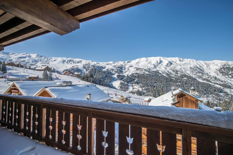 Skiverleih 4-Zimmer-Appartment für 8 Personen (31) - Résidence Aspen Lodge & Park - Méribel - Draußen im Winter