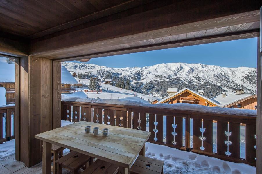 Urlaub in den Bergen 5-Zimmer-Holzhütte für 8 Personen (33) - Résidence Aspen Lodge & Park - Méribel - Draußen im Winter