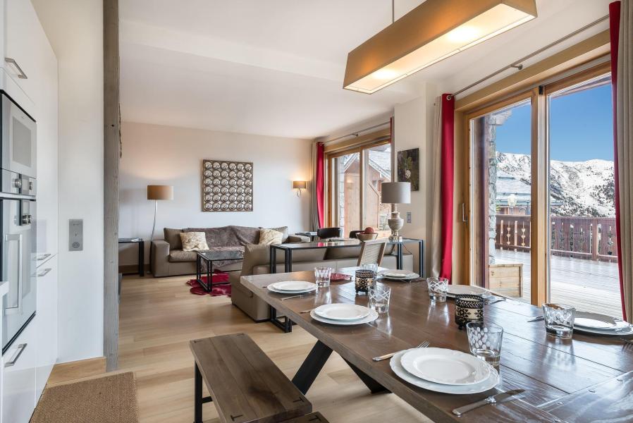 Alquiler al esquí Apartamento 4 piezas para 8 personas (11) - Résidence Aspen Lodge & Park - Méribel - Estancia