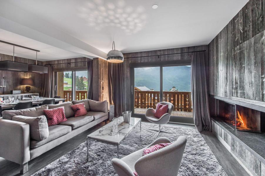 Alquiler al esquí Apartamento dúplex 5 piezas 8 personas (32) - Résidence Aspen Lodge & Park - Méribel - Estancia