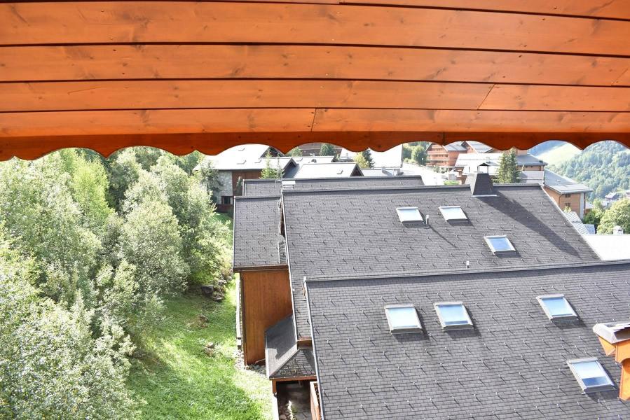 Skiverleih 4 Zimmer Maisonettewohnung für 8 Personen (009) - Résidence Aubépine - Méribel - Terrasse