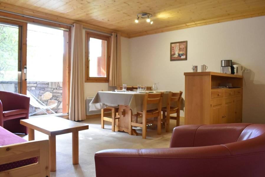 Ski verhuur Appartement 2 kamers 4 personen (14) - Résidence Aubépine - Méribel - Woonkamer