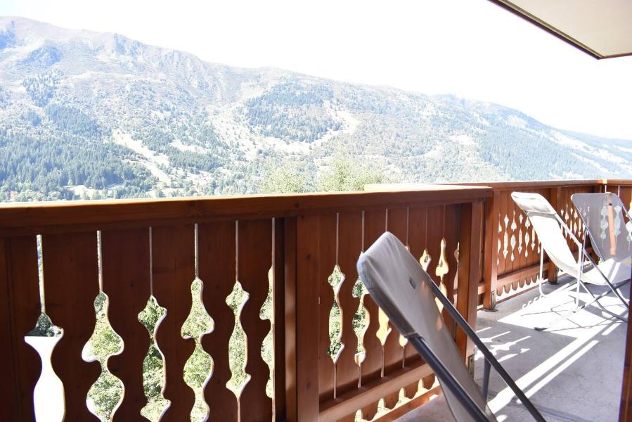 Ski verhuur Appartement 3 kamers 6 personen (05) - Résidence Aubépine - Méribel - Balkon