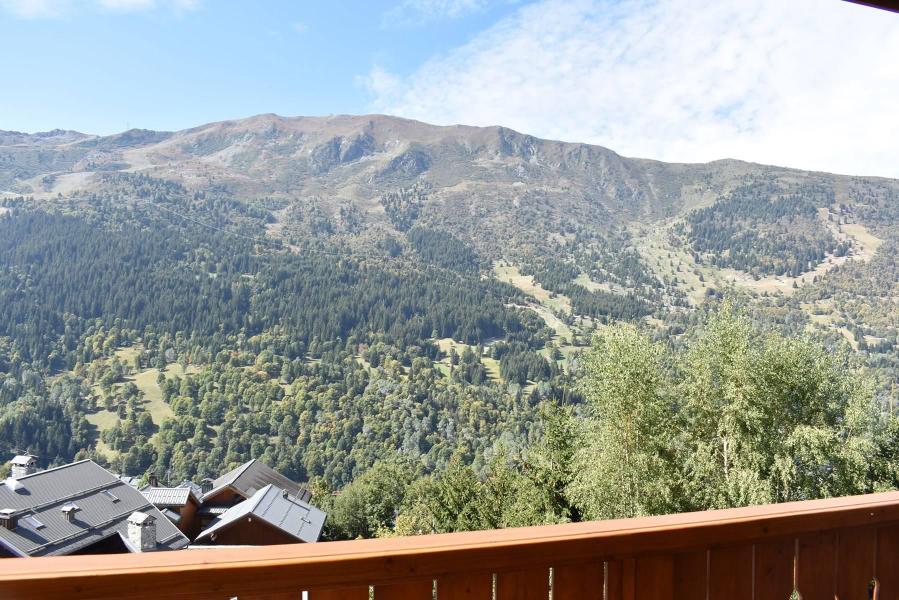 Ski verhuur Appartement 3 kamers 6 personen (05) - Résidence Aubépine - Méribel - Balkon