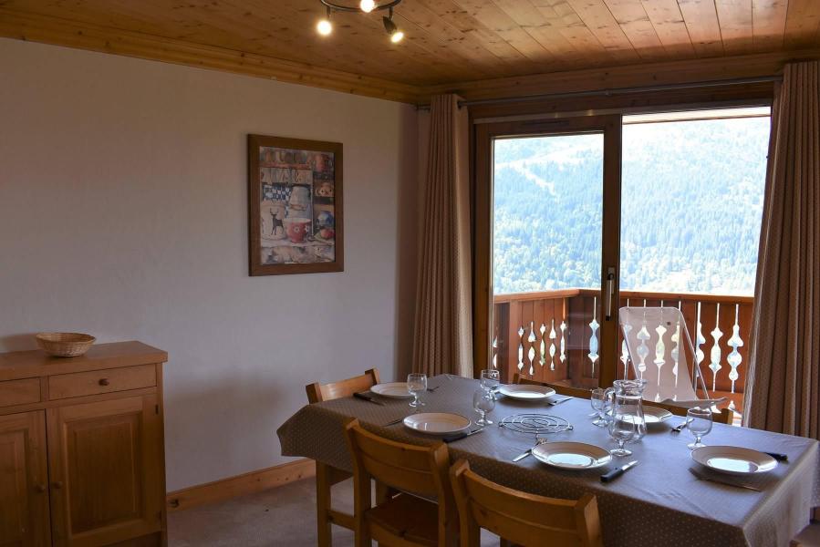 Ski verhuur Appartement 3 kamers 6 personen (05) - Résidence Aubépine - Méribel - Woonkamer