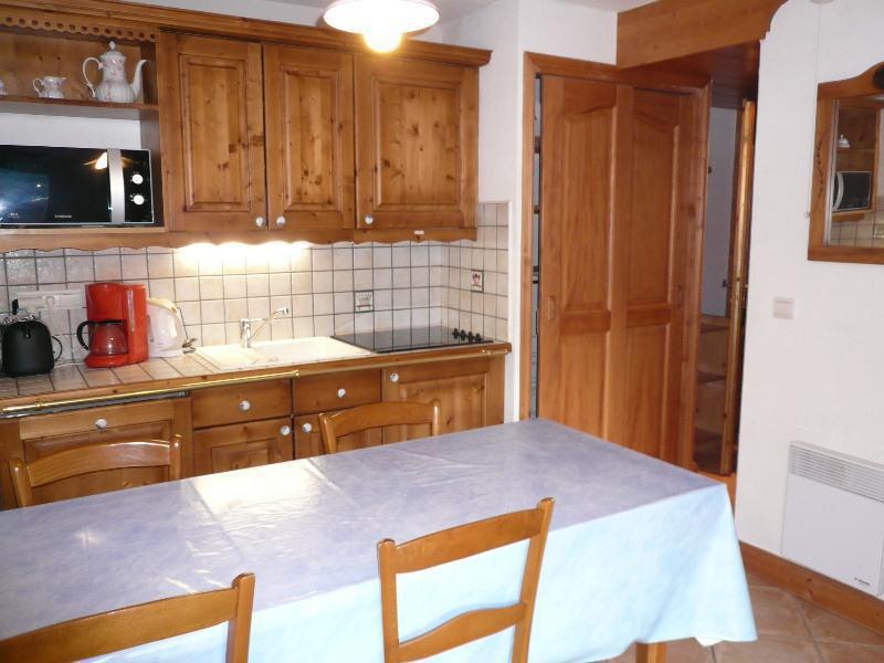 Skiverleih 3-Zimmer-Appartment für 4 Personen (6D R) - Résidence Bergerie des 3 Vallées D - Méribel - Küche