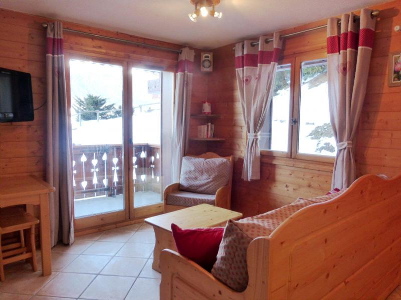 Wynajem na narty Apartament 3 pokojowy 4 osób (1D R) - Résidence Bergerie des 3 Vallées D - Méribel - Pokój gościnny