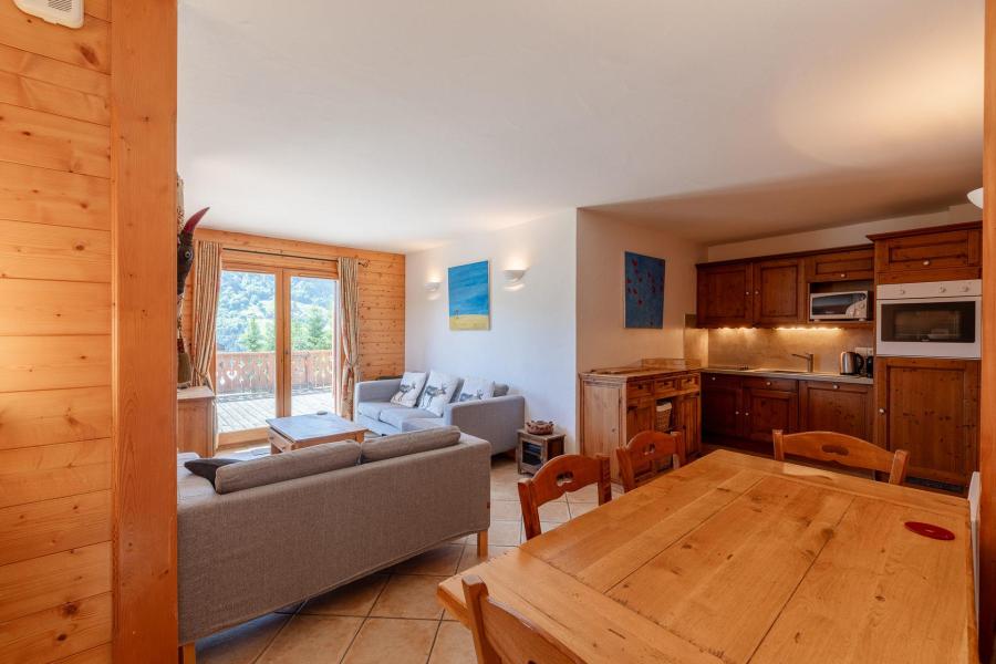 Wynajem na narty Apartament 4 pokojowy 6 osób - Résidence Bergerie des 3 Vallées F - Méribel - Pokój gościnny