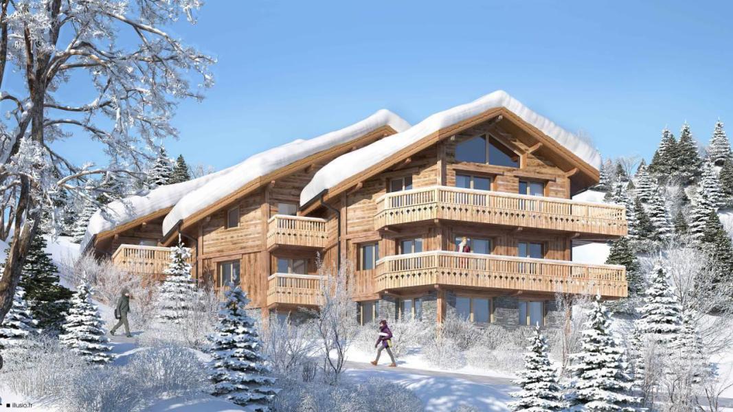 Location au ski Appartement duplex 5 pièces 10 personnes (2) - Résidence Black Mountain - Méribel - Extérieur hiver