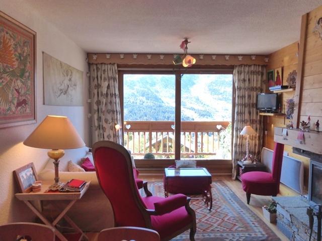 Rent in ski resort 4 room apartment 6 people (2) - Résidence Christmas - Méribel - Living room