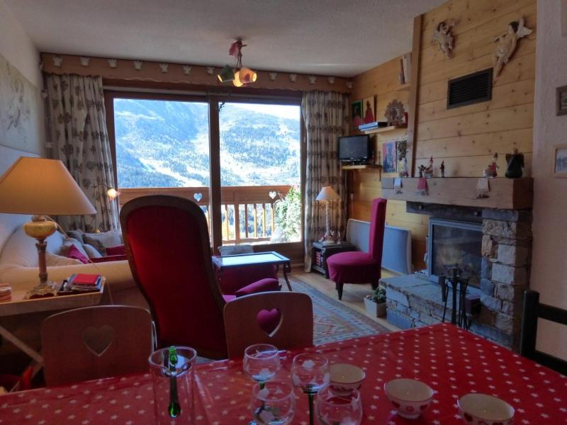 Ski verhuur Appartement 4 kamers 6 personen (2) - Résidence Christmas - Méribel - Woonkamer