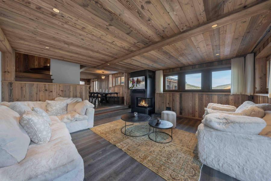 Location au ski Chalet mitoyen 6 pièces duplex 10 personnes (Edel) - Résidence Covarel - Méribel - Séjour