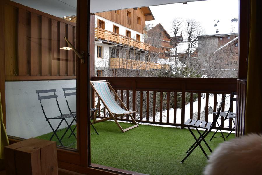 Skiverleih 3-Zimmer-Appartment für 5 Personen (50) - Résidence Cristal - Méribel - Balkon