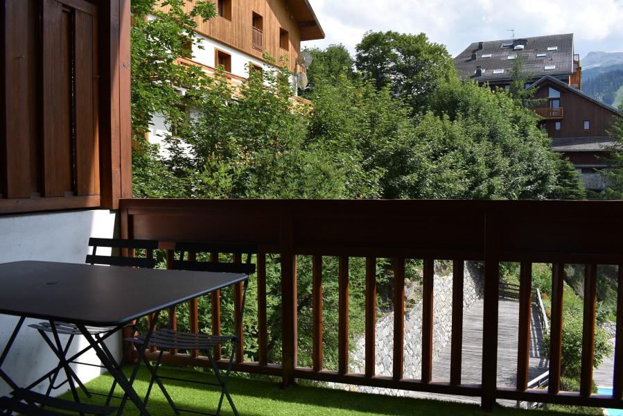 Ski verhuur Appartement 3 kamers 5 personen (50) - Résidence Cristal - Méribel - Balkon