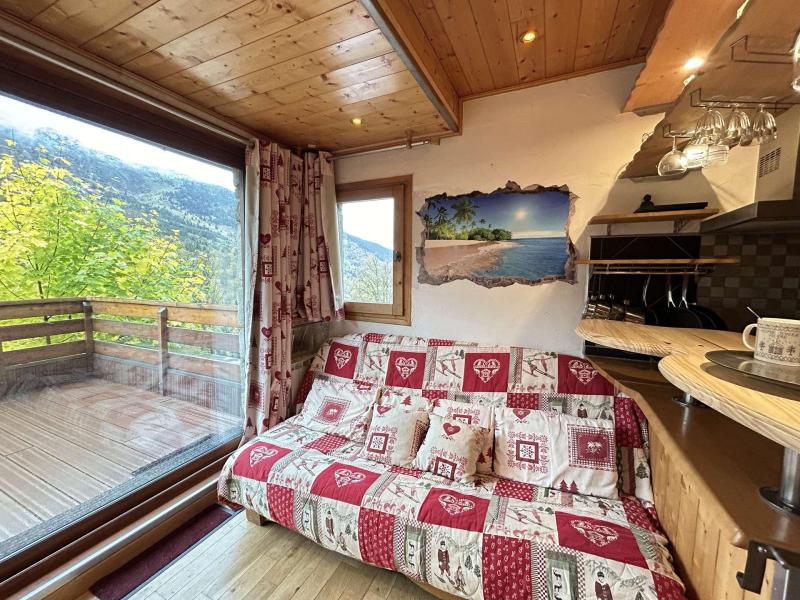 Location au ski Studio 4 personnes (58) - Résidence Cristal - Méribel - Appartement