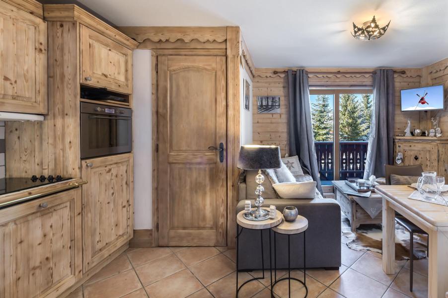 Ski verhuur Appartement 3 kamers 4 personen (A106) - Résidence des Fermes de Méribel Village A - Méribel - Keuken