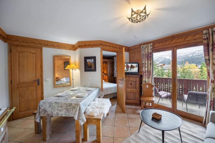 Ski verhuur Appartement 3 kamers 4 personen (A214) - Résidence des Fermes de Méribel Village A - Méribel - Woonkamer