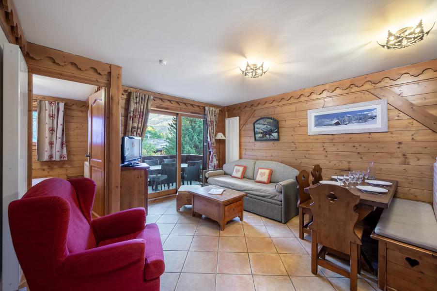 Rent in ski resort 3 room apartment 4 people (11) - Résidence des Fermes de Méribel Village Delys - Méribel - Living room