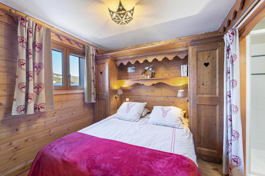 Rent in ski resort 3 room apartment 4 people (5) - Résidence des Fermes de Méribel Village Delys - Méribel - Double bed