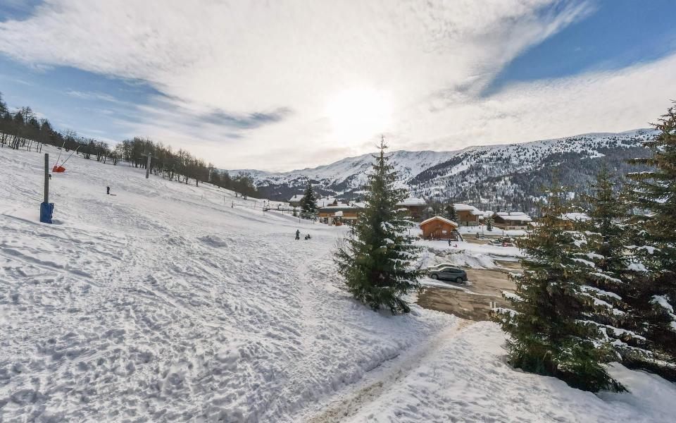 Vacanze in montagna Appartamento su due piani 3 stanze per 4 persone (7) - Résidence des Fermes de Méribel Village Inuit - Méribel - Esteriore inverno