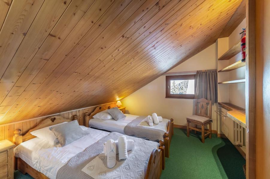 Alquiler al esquí Apartamento dúplex 4 piezas 8 personas (12) - Résidence Diablerets - Méribel - Habitación